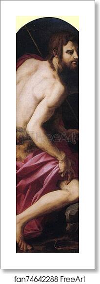 Free art print of St. John the Baptist by Agnolo Bronzino Free art print of St. John the Baptist by Agnolo Bronzino