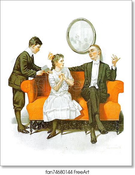 Free art print of Shall We Dance by Norman Rockwell Free art print of Shall We Dance by Norman Rockwell