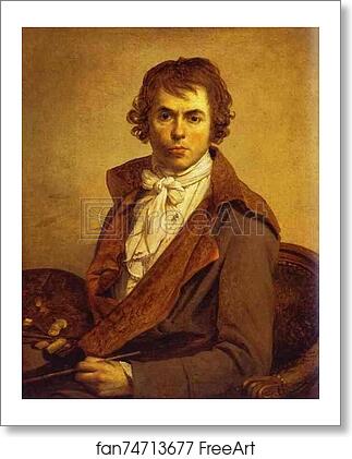 Free art print of Self-Portrait by Jacques-Louis David