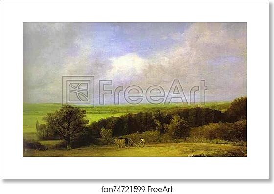 Free art print of Landscape: Ploughing Scene in Suffolk (A Summerland) by John Constable Free art print of Landscape: Ploughing Scene in Suffolk (A Summerland) by John Constable