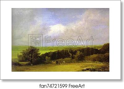 Free art print of Landscape: Ploughing Scene in Suffolk (A Summerland) by John Constable Free art print of Landscape: Ploughing Scene in Suffolk (A Summerland) by John Constable