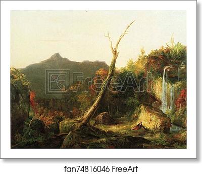 Free art print of Autumn Landscape (Mount Chocorua) by Thomas Cole