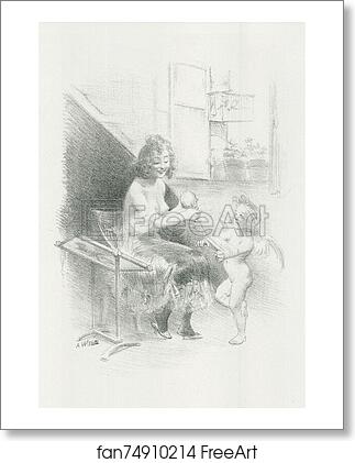 Free art print of Impatience", dessins original pour les "Maîtres de l'Affiche". by Adolphe Willette Free art print of Impatience", dessins original pour les "Maîtres de l'Affiche". by Adolphe Willette