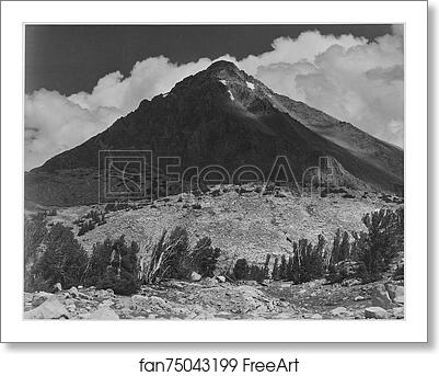 Free art print of Pinchot Pass, Mt. Wynne, Kings River Canyon (Proposed as a national park), California, 1936. Photographs of National Parks and Monuments, compiled 1941 - 1942, documenting the period ca. 1933 - 1942. by Ansel Adams (1902-1984) Free art print of Pinchot Pass, Mt. Wynne, Kings River Canyon (Proposed as a national park), California, 1936. Photographs of National Parks and Monuments, compiled 1941 - 1942, documenting the period ca. 1933 - 1942. by Ansel Adams (1902-1984)