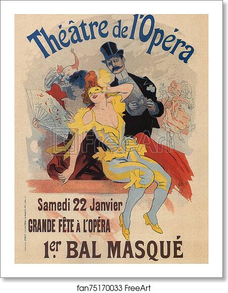 Free art print of Théâtre de L'Opéra Samedi 22 Janvier by Jules Chéret Free art print of Théâtre de L'Opéra Samedi 22 Janvier by Jules Chéret