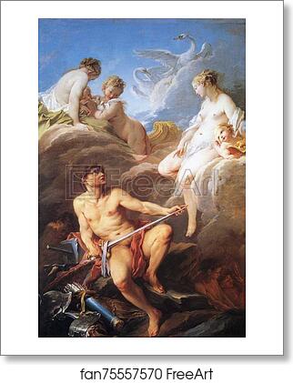 Free art print of Venus at Vulcan's Forge by François Boucher