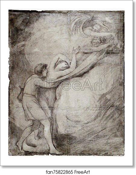 Free art print of Orpheus and Eurydice by George Romney Free art print of Orpheus and Eurydice by George Romney