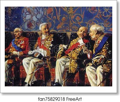 Free art print of Waiting for a Hearing. Detail by Vladimir Makovsky Free art print of Waiting for a Hearing. Detail by Vladimir Makovsky