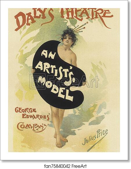 Free art print of Le Daly's Théâtre, "An Artist's Model" by Julius Mendes Price Free art print of Le Daly's Théâtre, "An Artist's Model" by Julius Mendes Price