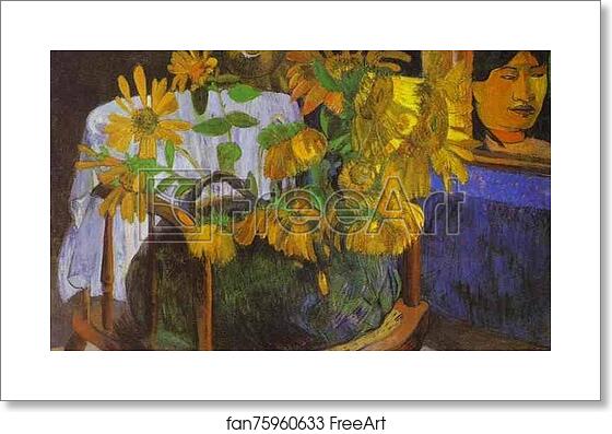 Free art print of Sunflowers by Paul Gauguin Free art print of Sunflowers by Paul Gauguin