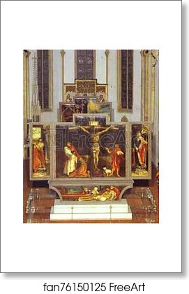Free art print of General view of the Isenheim Altar by Matthias Grünewald