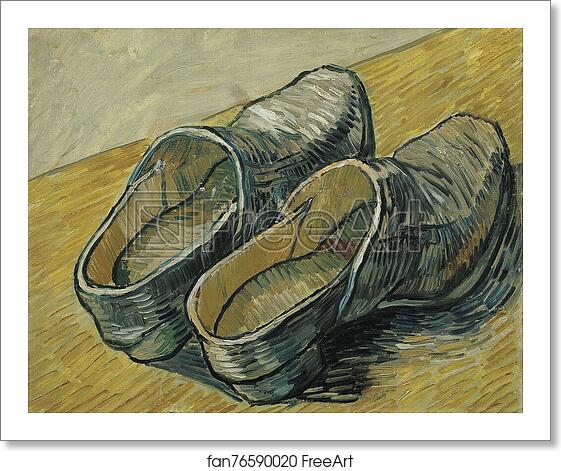 Free art print of A pair of leather clogs by Vincent Van Gogh Free art print of A pair of leather clogs by Vincent Van Gogh