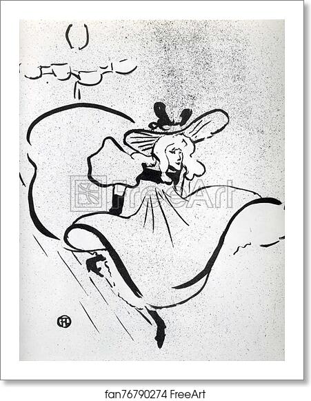Free art print of Jane Avril by Henri De Toulouse-Lautrec Free art print of Jane Avril by Henri De Toulouse-Lautrec