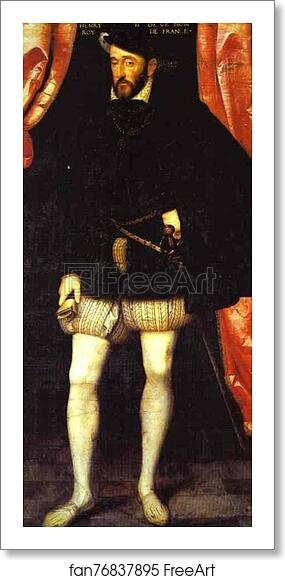 Free art print of Portrait of Henry II by Francois Clouet Free art print of Portrait of Henry II by Francois Clouet
