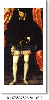 Free art print of Portrait of Henry II by Francois Clouet