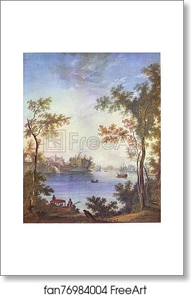 Free art print of View on the Gatchina Palace from the Silver Lake by Semion Shchedrin Free art print of View on the Gatchina Palace from the Silver Lake by Semion Shchedrin