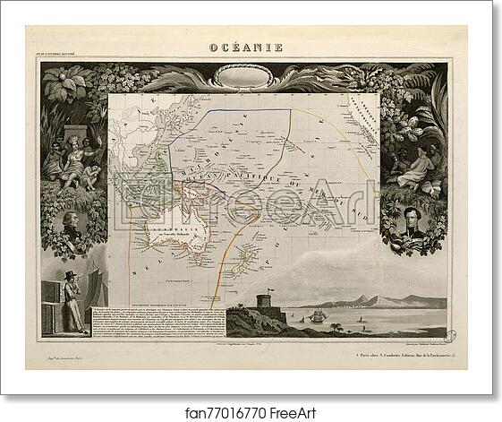 Free art print of Océanie by Victor Jules Levasseur Free art print of Océanie by Victor Jules Levasseur