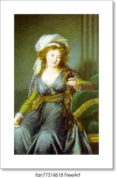 Free art print of Portrait of Countess Catherine Skavronskaya by Louise-Elisabeth Vigée-Lebrun
