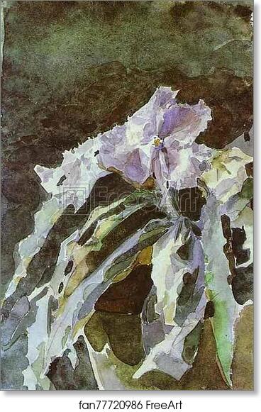 Free art print of Orchid by Mikhail Vrubel