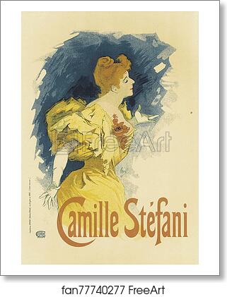 Free art print of Mlle "Camille Stéfani". by Jules Chéret Free art print of Mlle "Camille Stéfani". by Jules Chéret