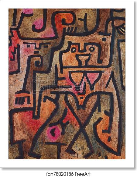 Free art print of Forest Witches by Paul Klee Free art print of Forest Witches by Paul Klee