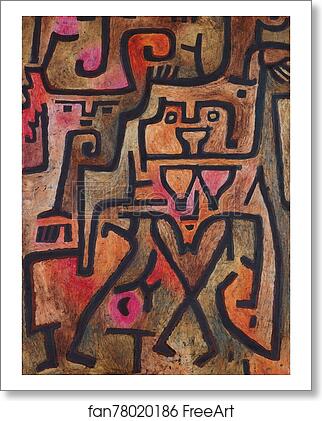 Free art print of Forest Witches by Paul Klee Free art print of Forest Witches by Paul Klee