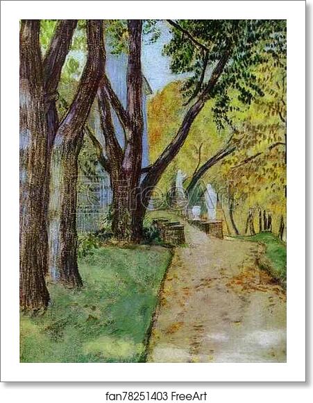 Free art print of A Walk in the Park by Victor Borisov-Musatov Free art print of A Walk in the Park by Victor Borisov-Musatov