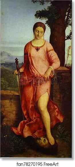 Free art print of Judith by Giorgione