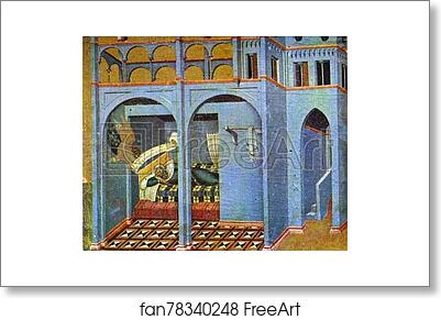 Free art print of Sobach's Dream by Pietro Lorenzetti