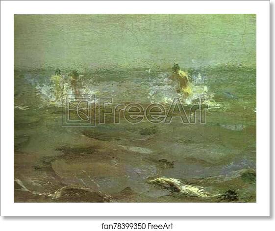 Free art print of Bathing of a Horse. Detail by Valentin Serov Free art print of Bathing of a Horse. Detail by Valentin Serov