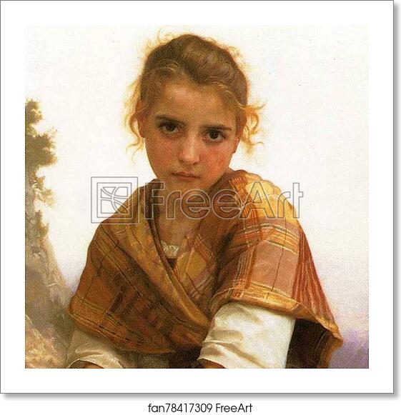 Free art print of The Broken Pitcher. Detail by William-Adolphe Bouguereau Free art print of The Broken Pitcher. Detail by William-Adolphe Bouguereau