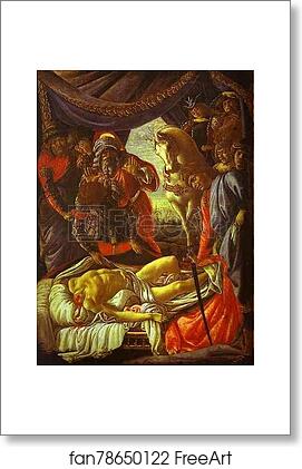 Free art print of Discovery of the Body of Holofernes by Alessandro Botticelli Free art print of Discovery of the Body of Holofernes by Alessandro Botticelli