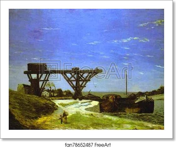 Free art print of The Seine in Paris between the Pont d'Lena and the Pont de Grenelle by Paul Gauguin Free art print of The Seine in Paris between the Pont d'Lena and the Pont de Grenelle by Paul Gauguin