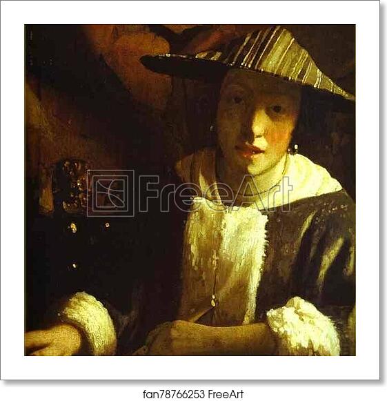 Free art print of Girl with a Flute by Jan Vermeer Free art print of Girl with a Flute by Jan Vermeer