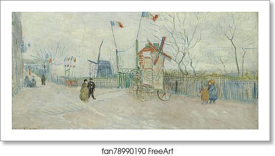 Free art print of Impasse des Deux Frères by Vincent Van Gogh Free art print of Impasse des Deux Frères by Vincent Van Gogh