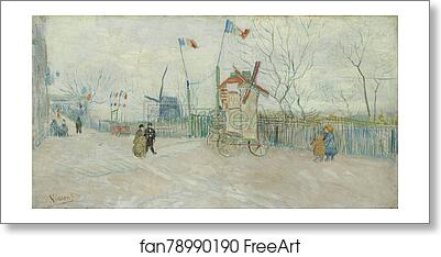 Free art print of Impasse des Deux Frères by Vincent Van Gogh Free art print of Impasse des Deux Frères by Vincent Van Gogh