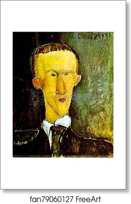 Free art print of Portrait of Blaise Cendrars by Amedeo Modigliani Free art print of Portrait of Blaise Cendrars by Amedeo Modigliani