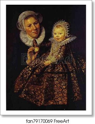 Free art print of The Infant Catharina Hooft (1618-1691) with Her Nurse by Frans Hals Free art print of The Infant Catharina Hooft (1618-1691) with Her Nurse by Frans Hals