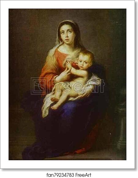 Free art print of Virgin and Child by Bartolomé Esteban Murillo Free art print of Virgin and Child by Bartolomé Esteban Murillo