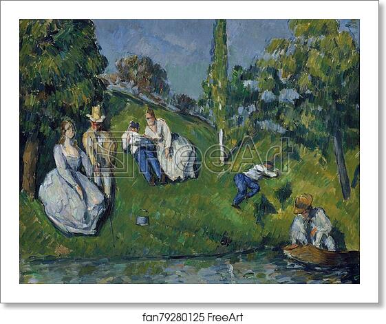 Free art print of The Pond by Paul Cézanne Free art print of The Pond by Paul Cézanne