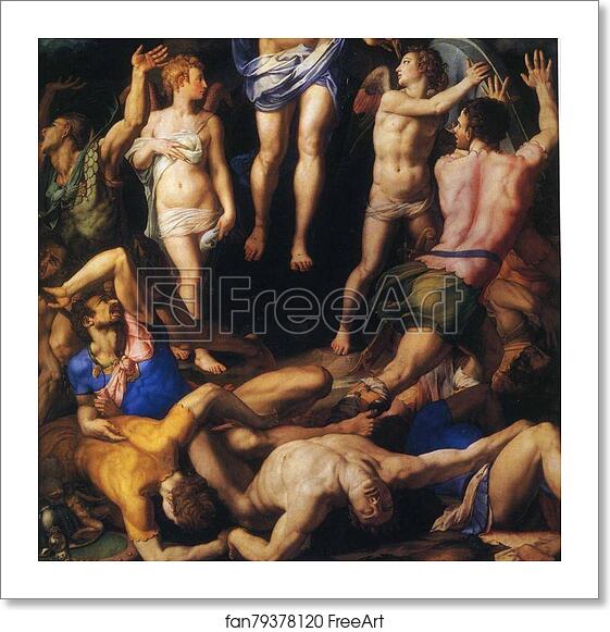 Free art print of Resurrection. Detail by Agnolo Bronzino Free art print of Resurrection. Detail by Agnolo Bronzino