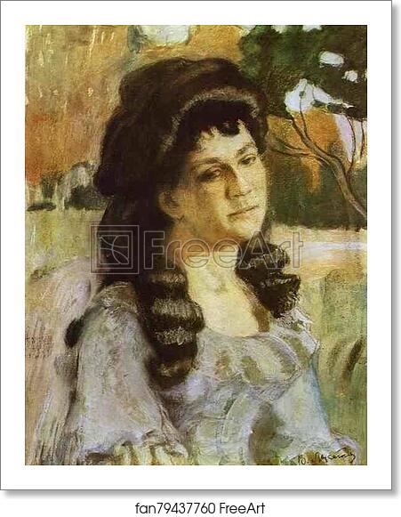 Free art print of Portrait of a Lady by Victor Borisov-Musatov Free art print of Portrait of a Lady by Victor Borisov-Musatov