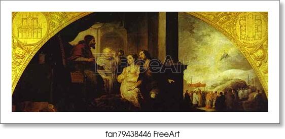 Free art print of The Patrician Juan and His Wife Reveal His Dream to Pope Liberius by Bartolomé Esteban Murillo Free art print of The Patrician Juan and His Wife Reveal His Dream to Pope Liberius by Bartolomé Esteban Murillo