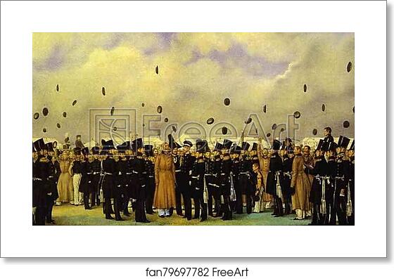 Free art print of Grand Duke Mikhail Pavlovich Visiting the Camp of the Finland Regiment of Imperial Guards on July 8, 1837 by Pavel Fedotov Free art print of Grand Duke Mikhail Pavlovich Visiting the Camp of the Finland Regiment of Imperial Guards on July 8, 1837 by Pavel Fedotov