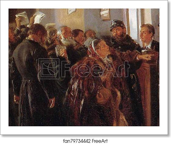 Free art print of A Bank Failure. Detail by Vladimir Makovsky Free art print of A Bank Failure. Detail by Vladimir Makovsky