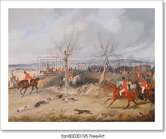 Free art print of Hunting Scene: In Full Cry by Henry Thomas Alken