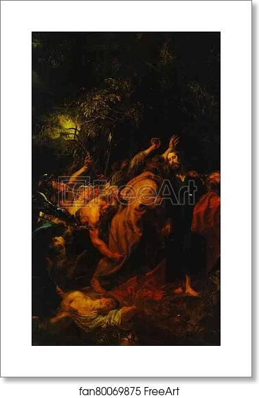 Free art print of The Arrest of Christ by Sir Anthony Van Dyck Free art print of The Arrest of Christ by Sir Anthony Van Dyck