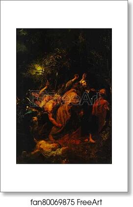 Free art print of The Arrest of Christ by Sir Anthony Van Dyck