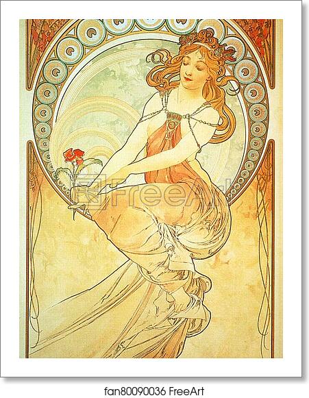 Free art print of Painting by Alphonse Mucha Free art print of Painting by Alphonse Mucha
