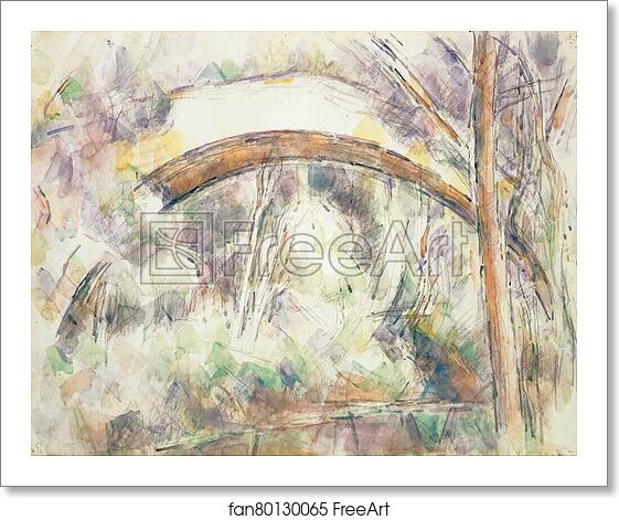 Free art print of The Bridge of Trois-Sautets by Paul Cézanne Free art print of The Bridge of Trois-Sautets by Paul Cézanne